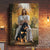 Rottweiler dog, Jesus painting, Animal drawing - Jesus Portrait Canvas Prints, Wall Art