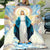Beautiful Virgin Mary, Stunning sky, The way to heaven, White butterfly - Jesus Blanket