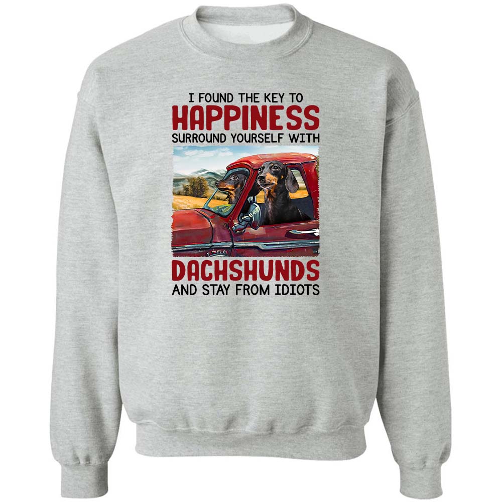 Dachshund - I found the key to happiness Apparel
