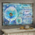 Blue butterfly, Dandelion, Every day is a new beginning - Jesus Landscape Canvas Prints, Wall Art