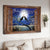 Under the night sky, Full moon painting, Bird couple, Thanks God for bringing you into my life - Couple Landscape Canvas Prints, Wall Art