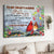 Cardinal Couple, Hibiscus, To my heart's keeper - Couple Landscape Canvas Prints, Wall Art