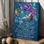 To my wife, Purple flower, Hummingbird, I love you with my whole heart - Couple Portrait Canvas Prints, Wall Art
