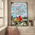 Cardinal couple, Flower field, I wish I could find you sooner - Couple Portrait Canvas Prints, Wall Art