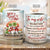 To my wife, Cute Gnome couple, You can always lean on me - Couple AOP Mug