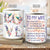 To my wife, Lavender painting, Vintage painting, I love you until forever - Couple AOP Mug