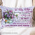 To my wife - Hummingbird and Roses - I love you forever & always - Couple Pillow