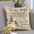 To my wife - Eastern Bluebird - Never forget that I love you - Couple Pillow