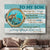 Dad to son, Sea turtle drawing, Crystal glass, Never forget that I love you - Family Landscape Canvas Prints, Wall Art