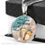 Dad to son, Stone painting, Colorful stone, You never walk alone - Family Circle Necklace