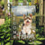 Little Yorkshire Terrier, Pretty forest, Daisy garden, Welcome friends - Yorkshire Terrier Flag