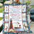 Grandpa to grandson, Red lighthouse, Boat painting, Blue ocean, I always have your back - Family Blanket