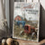 Vintage farm house, Farm vehicle, Old barn, And so together - Family Portrait Canvas Prints, Wall Art