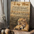Child to mom, Lion painting, I can't repay the lessons - Family Portrait Canvas Prints, Wall Art