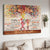 Daughter to mom, ADN symbol, Colorful painting, Like mother like daughter - Family Landscape Canvas Prints, Wall Art