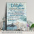 Dad to daughter, Polar Bear, I'll be by your side every step on the way - Family Portrait Canvas Prints, Wall Art
