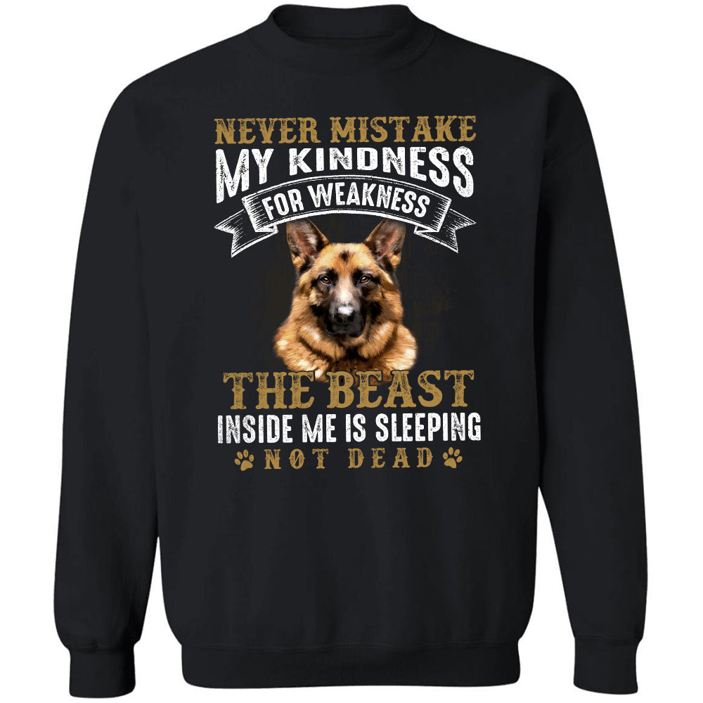 German Shepherd - The beast inside me is sleeping - Apparel