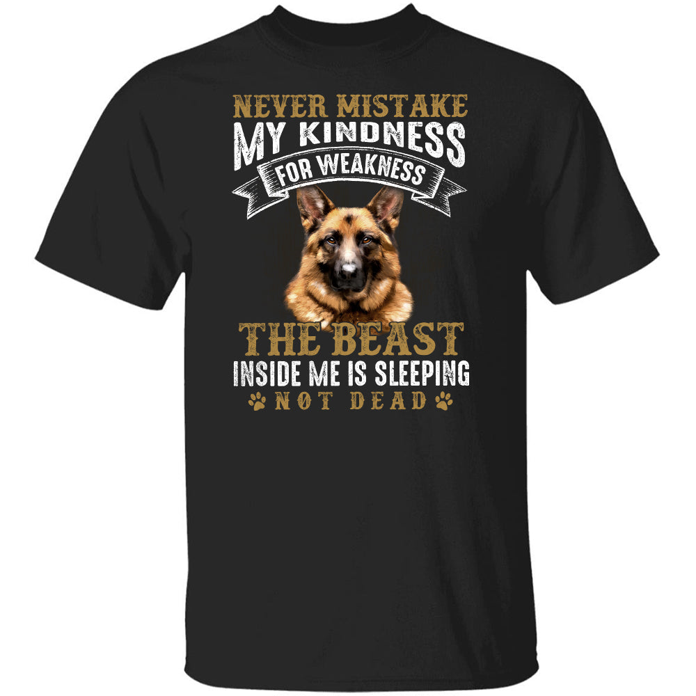German Shepherd - The beast inside me is sleeping - Apparel