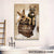 German Shepherd, Wash your worries away - Dog Portrait Canvas Prints, Wall Art