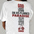 God need a caretaker so he made a farmer - Jesus Back printed White Apparel