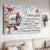 Vintage birdhouse, Red cardinal, Winter drawing, I miss your everything - Heaven Landscape Canvas Prints, Wall Art