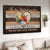Cardinal drawing, Laurel flower, Heart frame, The day God took you home - Heaven Landscape Canvas Prints, Wall Art