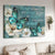 Blue butterfly, Watercolor jasmine, My mind still talks to you - Heaven Landscape Canvas Prints, Wall Art