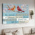 Spring painting, Cardinal drawing, My mind still talks to you - Heaven Landscape Canvas Prints, Wall Art