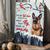 German shepherd dog, Snow fence, Cardinal, Those we love don't go away - Heaven Portrait Canvas Prints, Wall Art