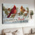 Pretty forest, Lucky cardinal, A big piece of my heart lives in heaven - Heaven Landscape Canvas Prints, Home Decor Wall Art