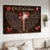 Big cross, Lily flower painting, Red cardinal, As I sit in heaven - Heaven Landscape Canvas Prints, Wall Art
