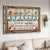 Flower jars, Vintage painting, Cardinals, You never leave my heart - Heaven Landscape Canvas Prints, Wall Art