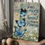 Blue butterfly, Cross symbol, Daisy field, A big piece of my heart lives in heaven - Heaven Portrait Canvas Prints, Wall Art