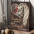 Cardinal painting, On winter night, Angel wing, Cardinals appear when angels are near - Heaven Portrait Canvas Prints, Wall Art