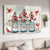 Northern cardinal, Cranberry, Mason jar, Faith, Hope, Love, Window view - Heaven Landscape Canvas Prints, Wall Art