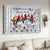 Cardinal drawing, White snow, Winter painting, Always on my mind - Heaven Landscape Canvas Prints, Wall Art