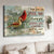 Pretty jasmine forest, Watercolor cardinal, I hope you can feel me - Heaven Landscape Canvas Prints, Wall Art