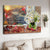 Daisy vase, Red cardinal, Strawberry drawing, When I simply say I miss him - Heaven Landscape Canvas Prints, Wall Art