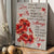 Brilliant poppy flower, Red cardinal, Those we love don't go away - Heaven Portrait Canvas Prints, Wall Art