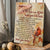 Red cardinal, Jesus hand, Autumn leaves, God took you home - Heaven Portrait Canvas Prints, Wall Art