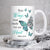 Mint butterfly, Beautiful flower, Your wings were ready but my heart was not - Heaven AOP Mug