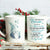 Blue feathers, Flying swallows, You are always in my heart - Heaven White Mug