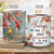 Cardinal painting, Flower painting, Always on my mind, Forever in my heart - Heaven AOP Mug