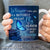 Blue butterfly, Galaxy painting, Magic book, Whisper I miss you to a butterfly - Heaven AOP Mug
