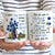 Blue flower, Vintage painting, Old books, Hummingbirds, I hide my tears when I say your name - Heaven White Mug