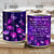Purple flower, Purple butterfly, You are the only one who have the key to my heart - Heaven AOP Mug