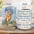 Cocker Spaniel drawing, Dog painting, I'll hold you in my heart - Heaven AOP Mug