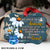 Heaven ornament, ceramic ornament, custom ornament, heart ornament, circle ornament, oval ornament, Christmas ornament, ornament