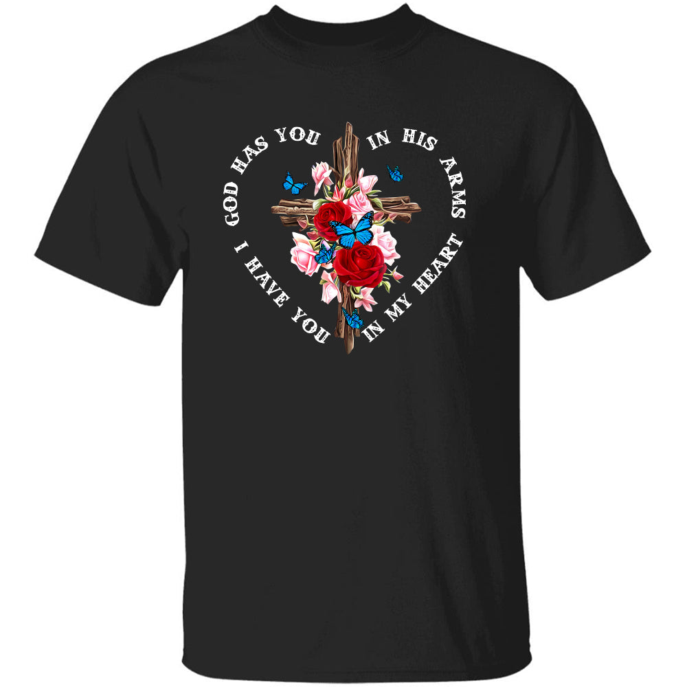 Heaven - I have you in my heart, God has you in his arms - Apparel