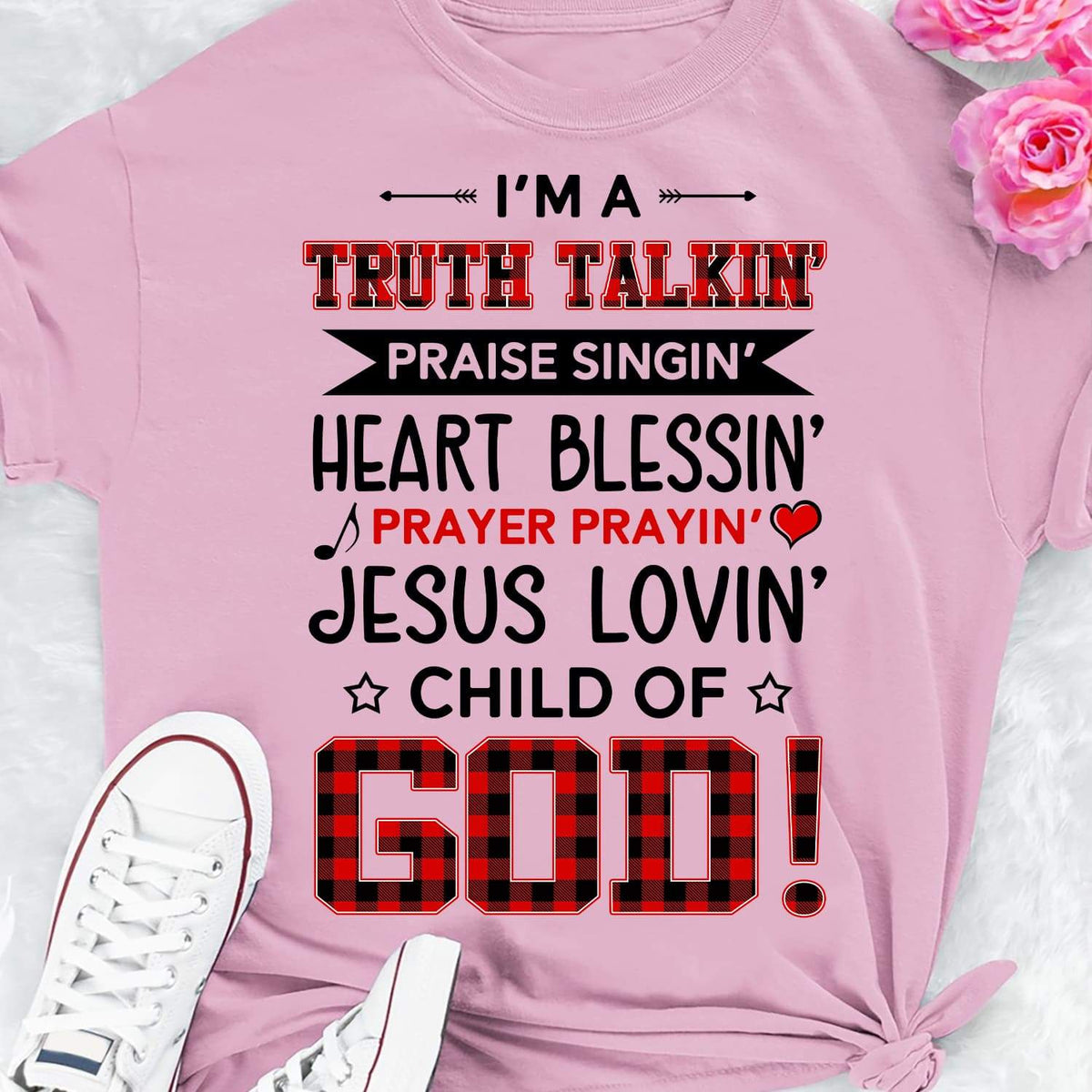 I'm a child of God - Jesus White Apparel